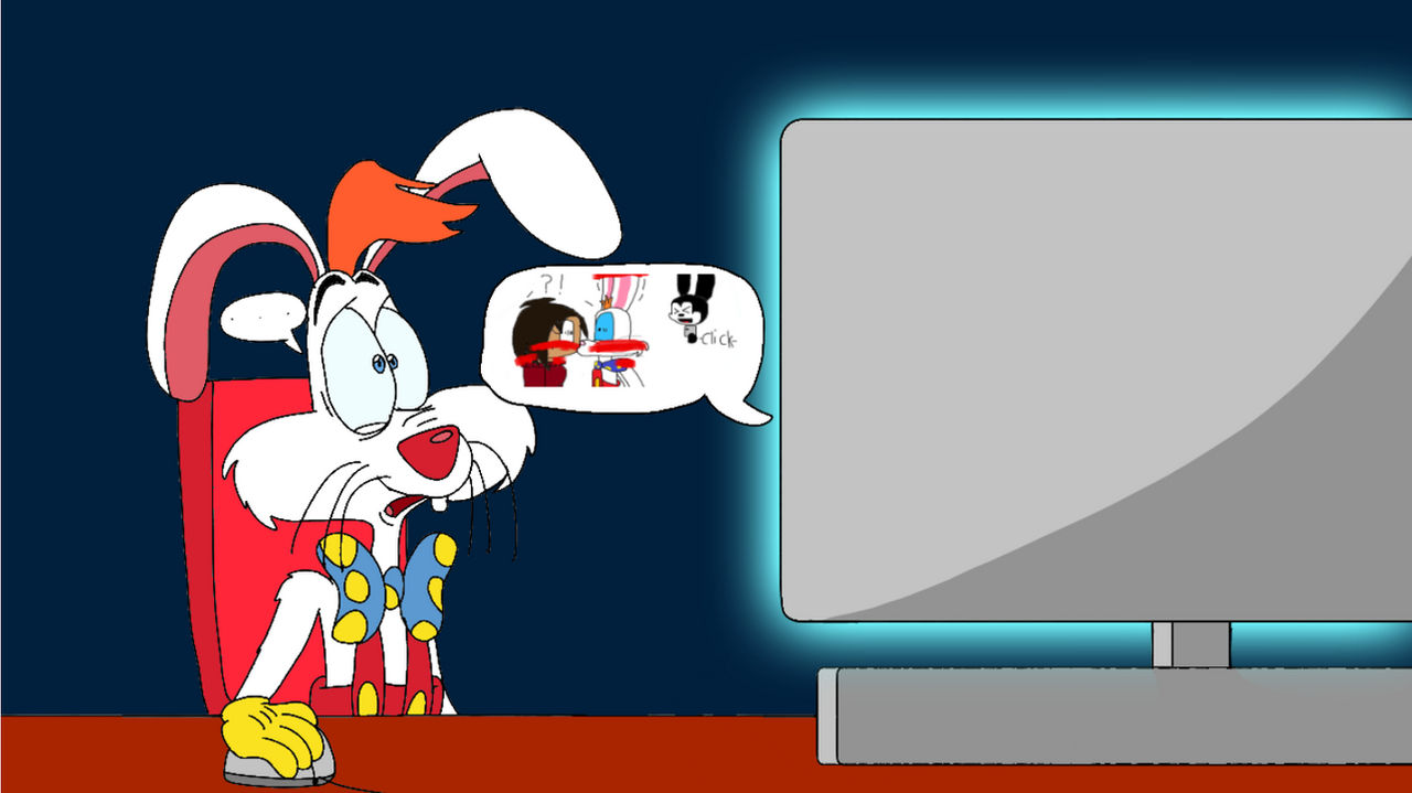 Roger Rabbit Reacts To Fanart Of Himself by ChowderCatBearRabbit on ...