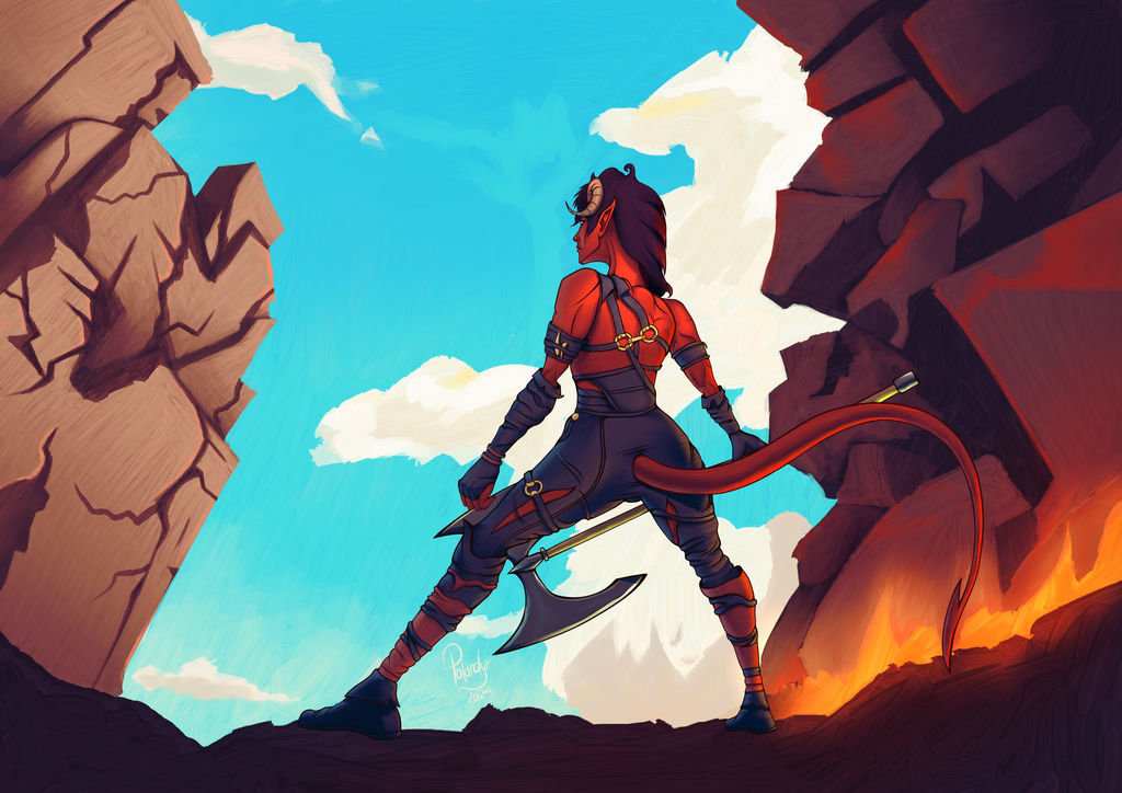Deviantart Karlch Karlach Fanart by ArrtMan on DeviantArt