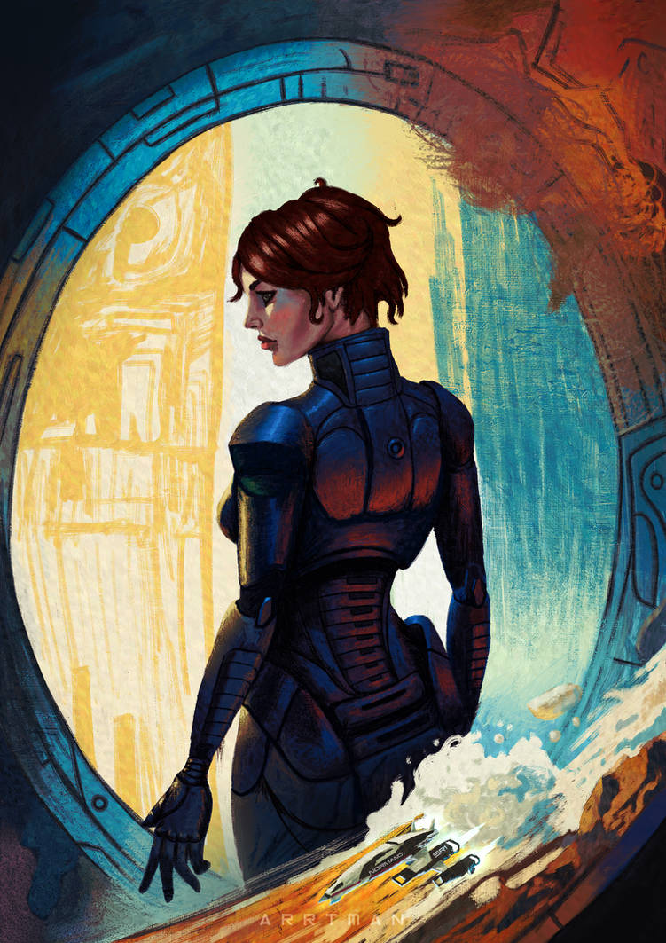 Commander Shepard by ArrtMan on DeviantArt