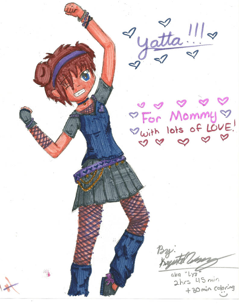 YATTA -Colored- by Lyzette2010 on DeviantArt