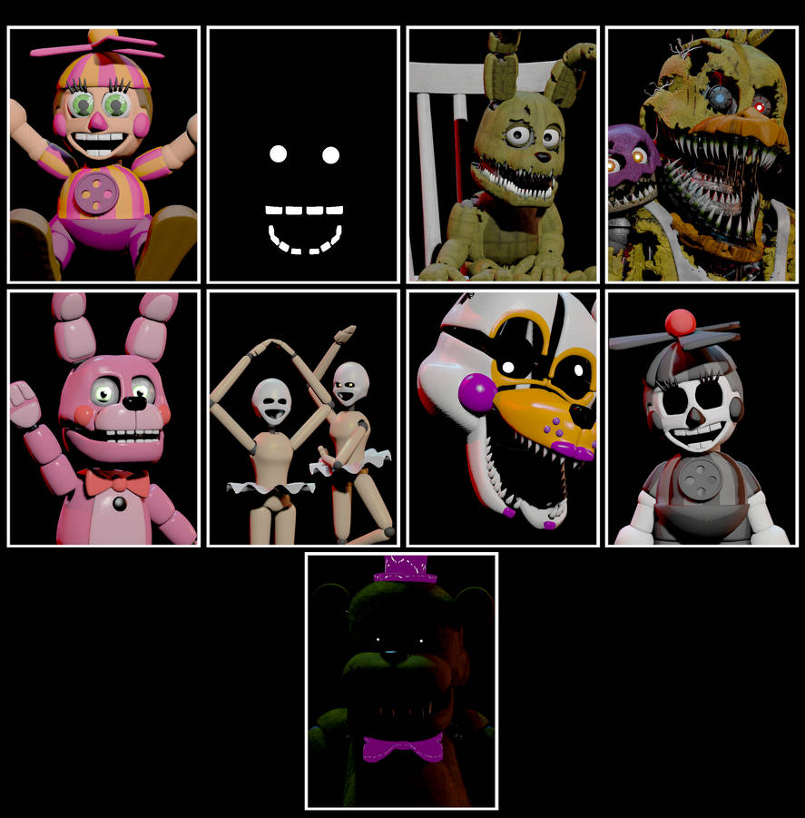 Fnaf UCN Dee Dee's Roster (SFM Poster) by JackTheArtist2006 on DeviantArt