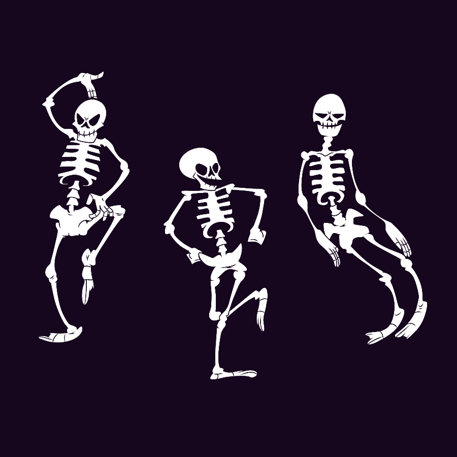 Spooky Scary Skeletons by JamToon on DeviantArt