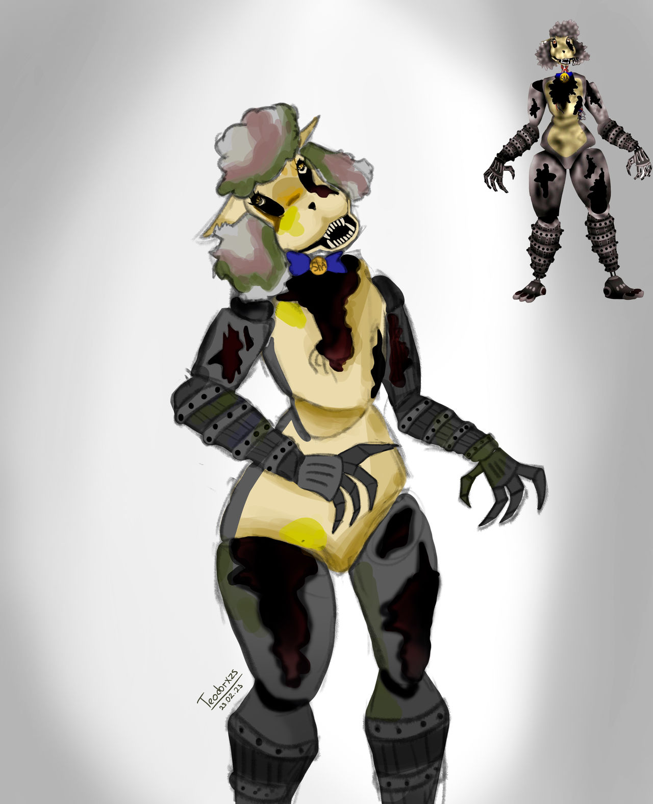 Sha [ The Walten Files ]  Fnaf drawings, Yiff furry, Fan art