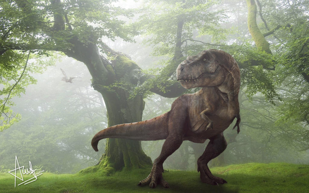 Jurassic World Tyrannosaurus Rex Wallpaper by gamucha on DeviantArt