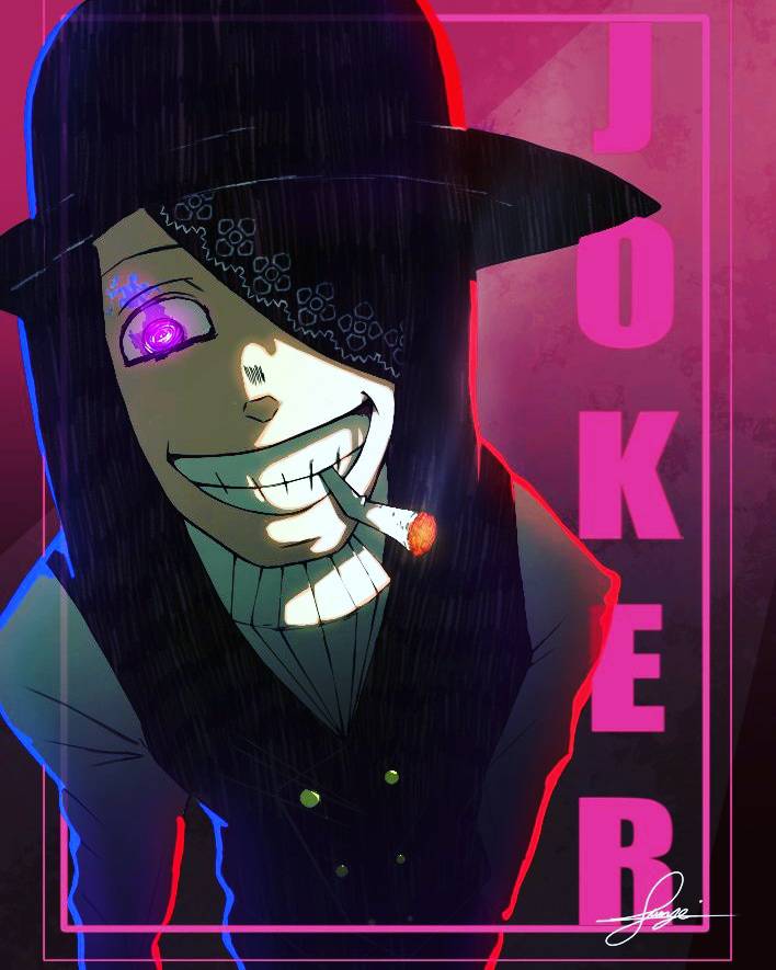 Joker from the anime Fire Force by Upernivas on DeviantArt