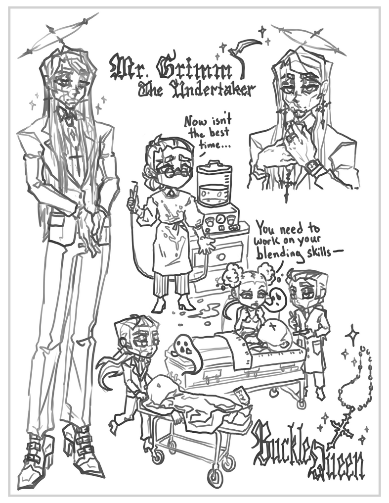 Spookzone Deviantart The Mortician by Spook-Tea on DeviantArt
