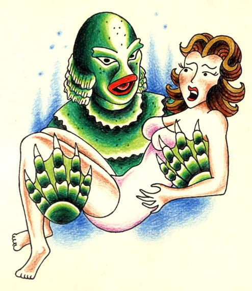 Creature From The Black Lagoon by KN- on DeviantArt