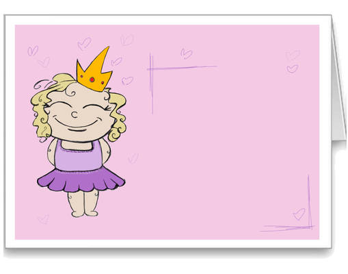 Princess Card Finished