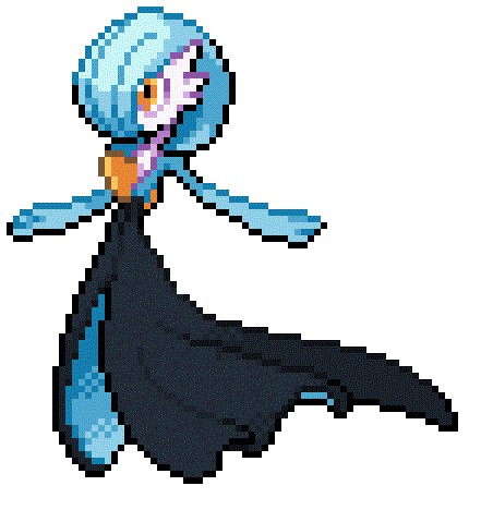 Pokémon: Type Wild Animated Sprite: Shiny Gardevoir