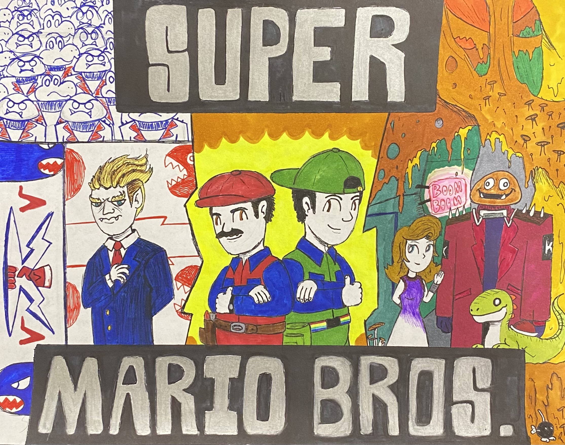 Mario Cartoon Deviantart SuperMarioMovieArt DeviantArt Gallery
