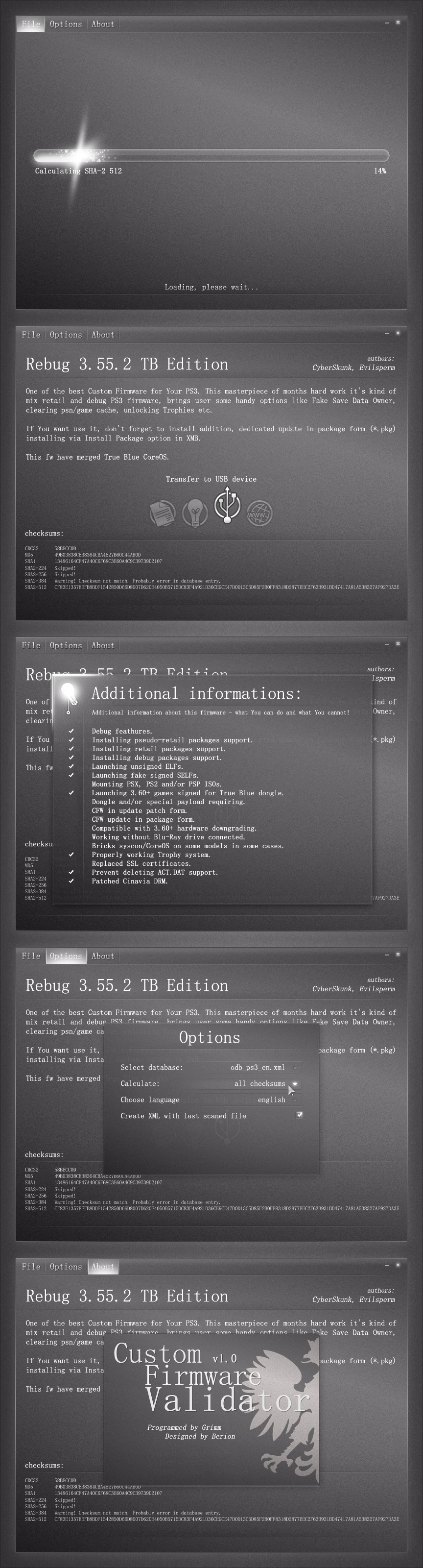 Custom Firmware Validator