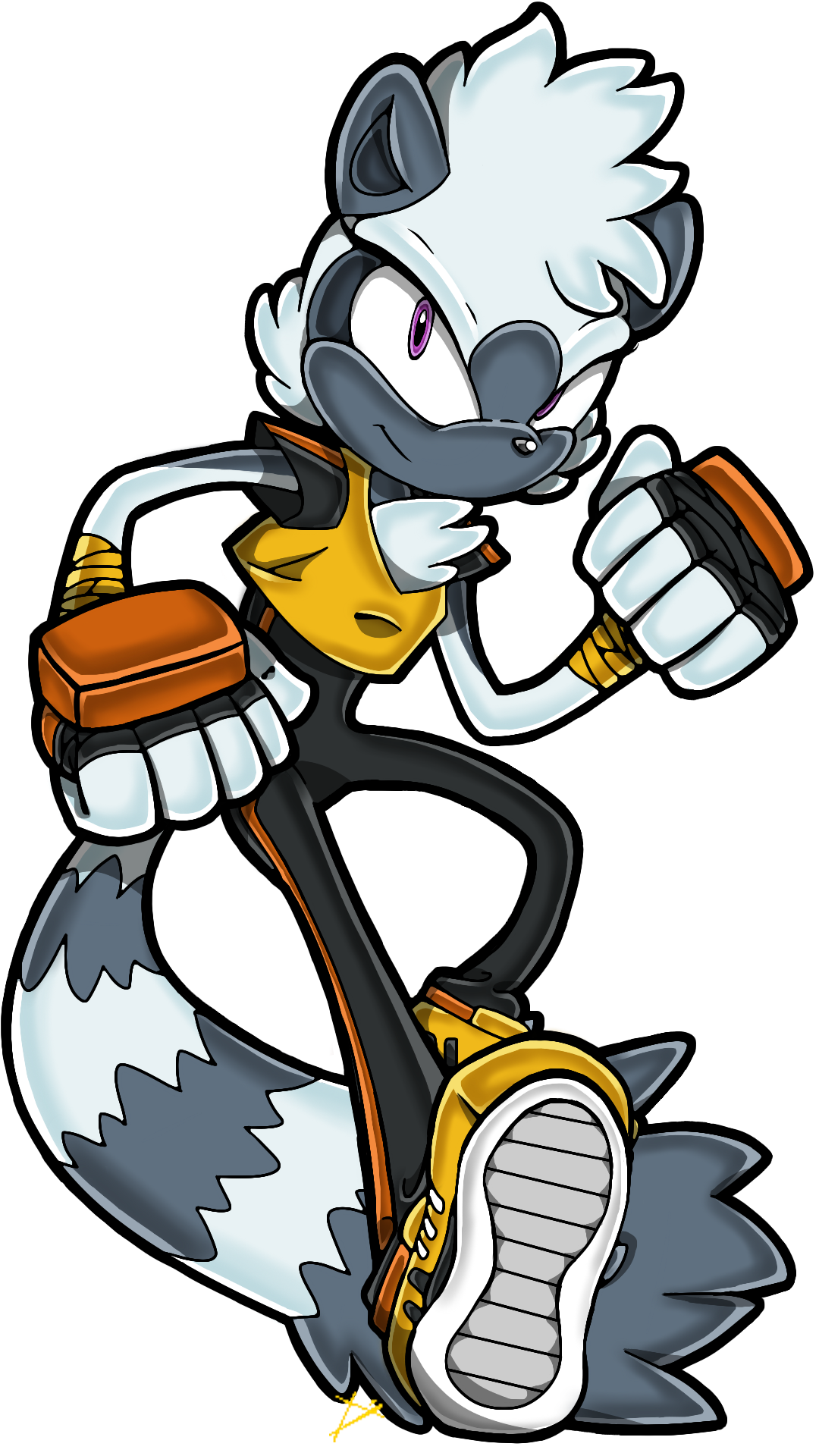Sonic Riders Tangle -SONIC- Tangle the Lemur by ThrillerTheatre on DeviantArt