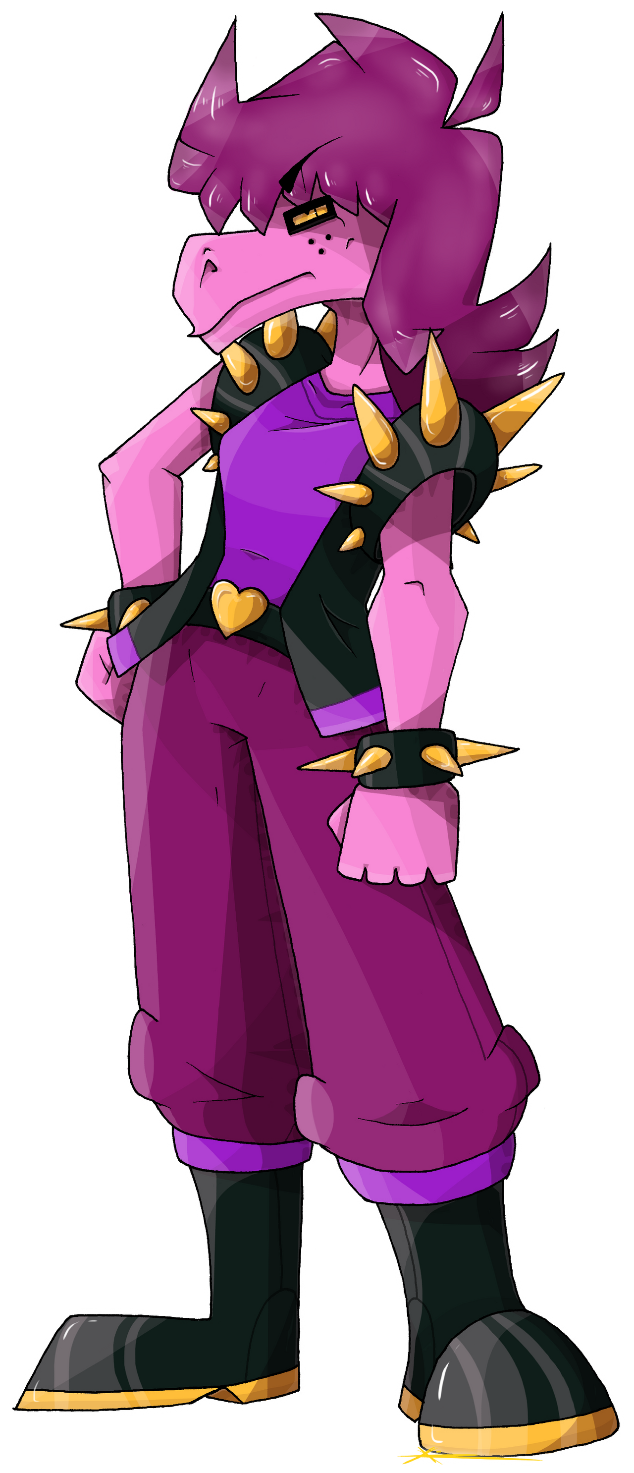 DELTARUNE Susie By ThrillerTheatre On DeviantArt deltarune-susie-by-thrillertheatre-on-deviantart