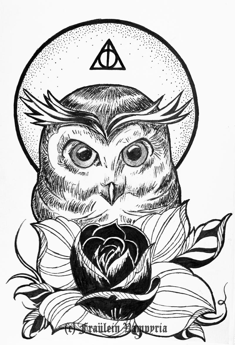 The Owl, the Flower, and the Deathly Hallow