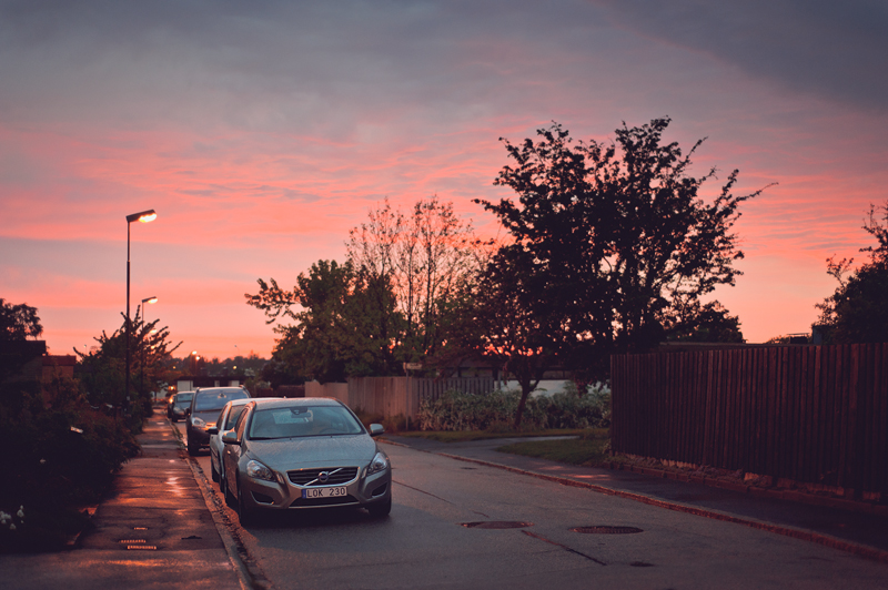 Street Sunset