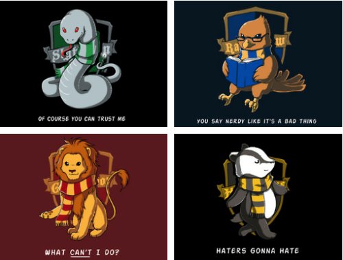 The Hogwarts Houses by moonrays64 on DeviantArt The Hogwarts Houses by moonrays64 on DeviantArt