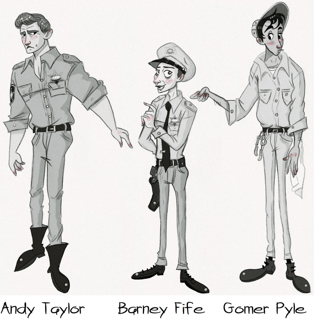 Andy Griffith Color The Andy Griffith Show Animated Series- The Boys by on-the-jasmine-wind on DeviantArt