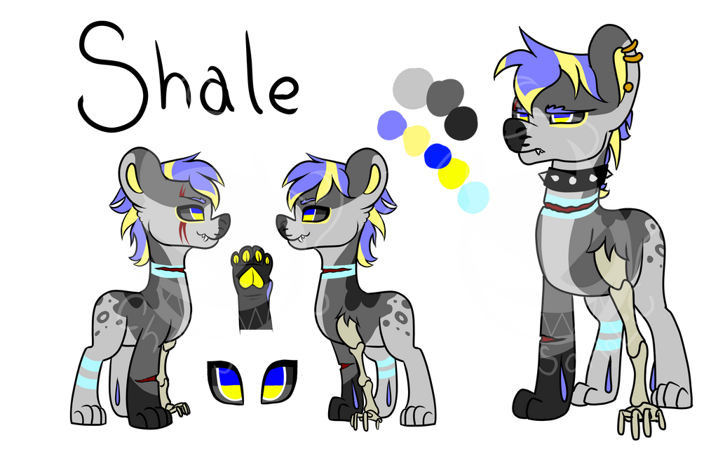 Shale Updated Reference Sheet by Paxiolite on DeviantArt