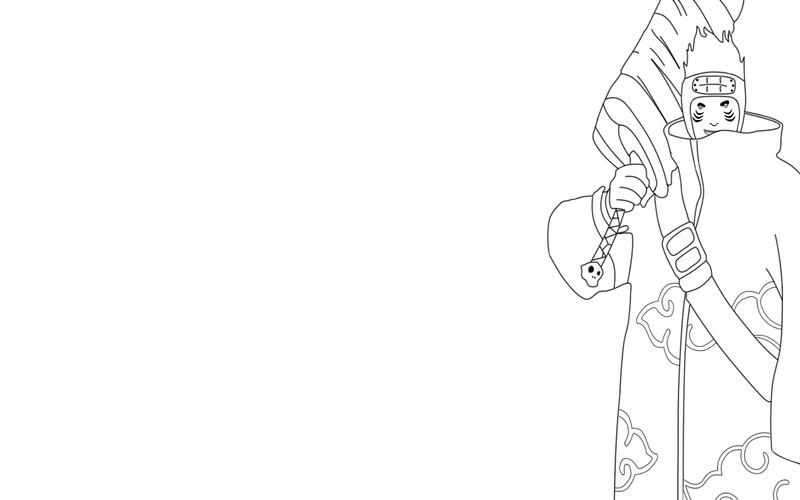 Kisame Lineart - Mendokse