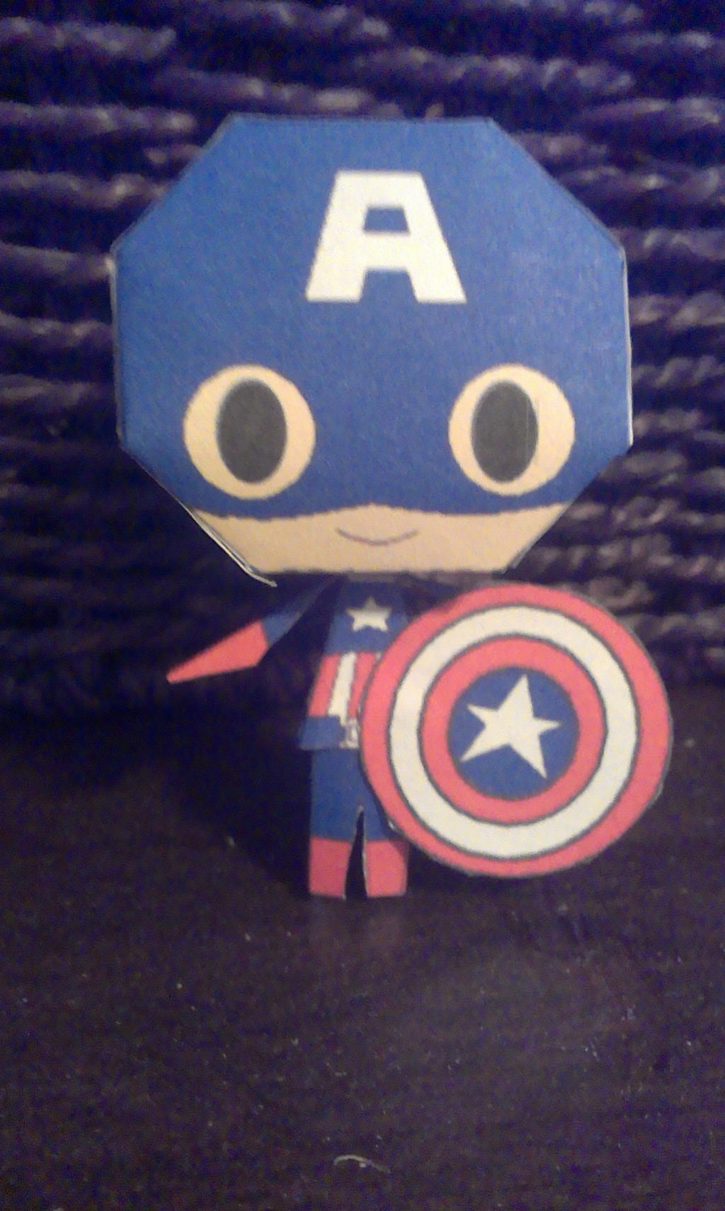Captain America Papercraft by Ferriswheelshipping1 on DeviantArt