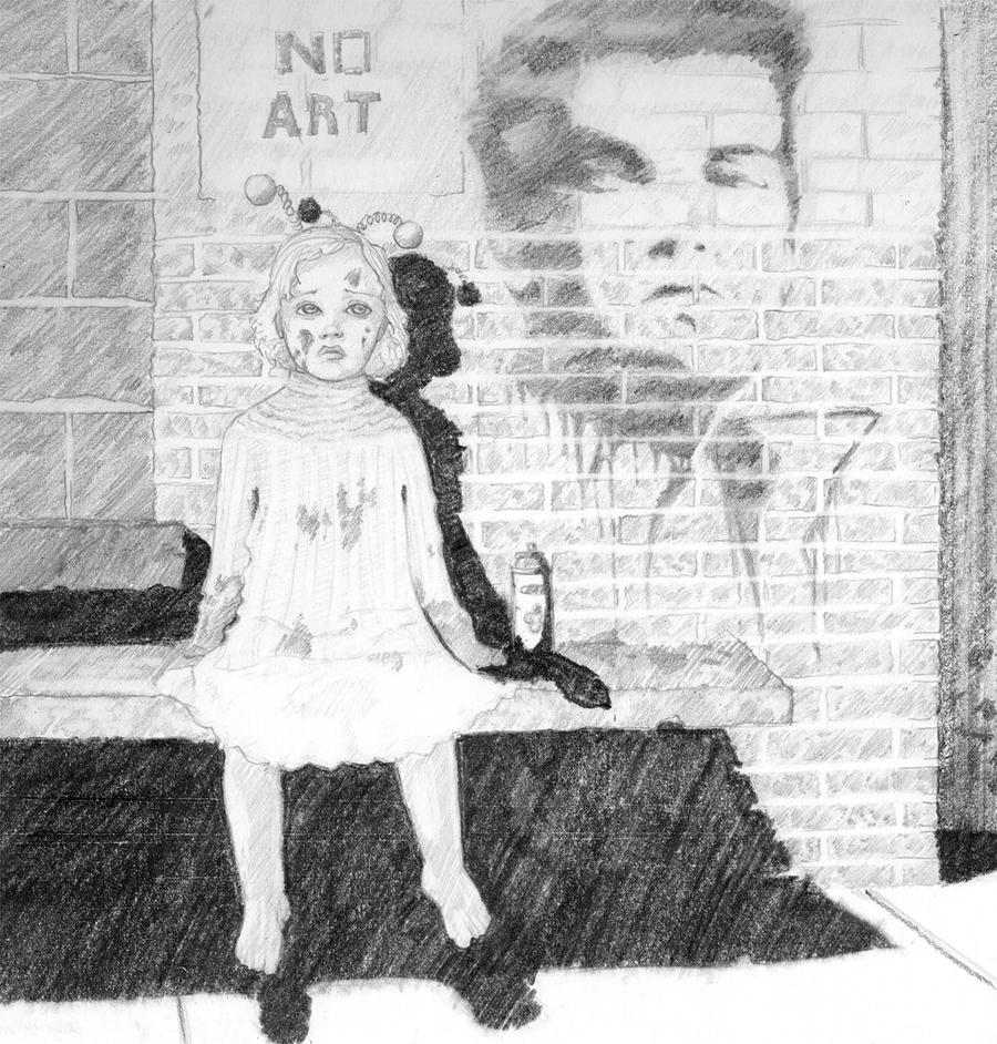 Banksy Style Self Portrait By Codymidorinome On Deviantart