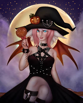 [Commission Completed] - Halloween Witch