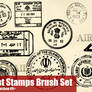Post Stamp Brushes