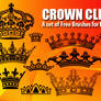 Crown Clip Art Brushes