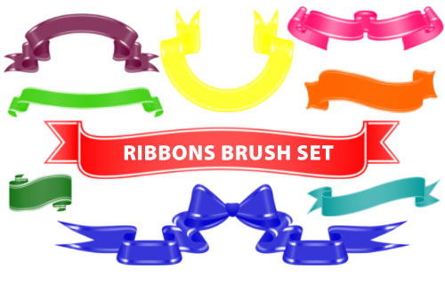 Ribbons-PS Brushes