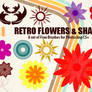 Retro Flowers and Shapes