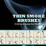 Thin Smoke Background Brushes