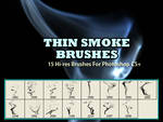 Thin Smoke Background Brushes