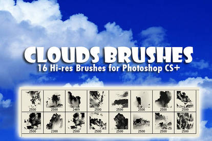 Clouds Background Brushes