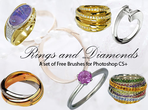 Diamond Engagement Rings-Brush by fiftyfivepixels