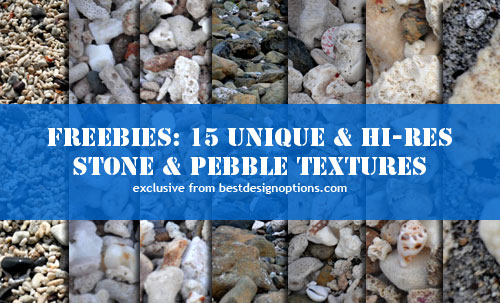 15 Pebble and Stone Textures