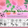 Spring Garden: Nature Photoshop Brushes