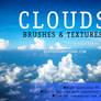 Aerial Clouds Photoshop Brushes