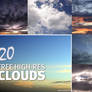 Freebies: 20 Dramatic Clouds Textures