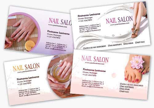 19 Nail Salon Business Card Templates Word Ai Psd