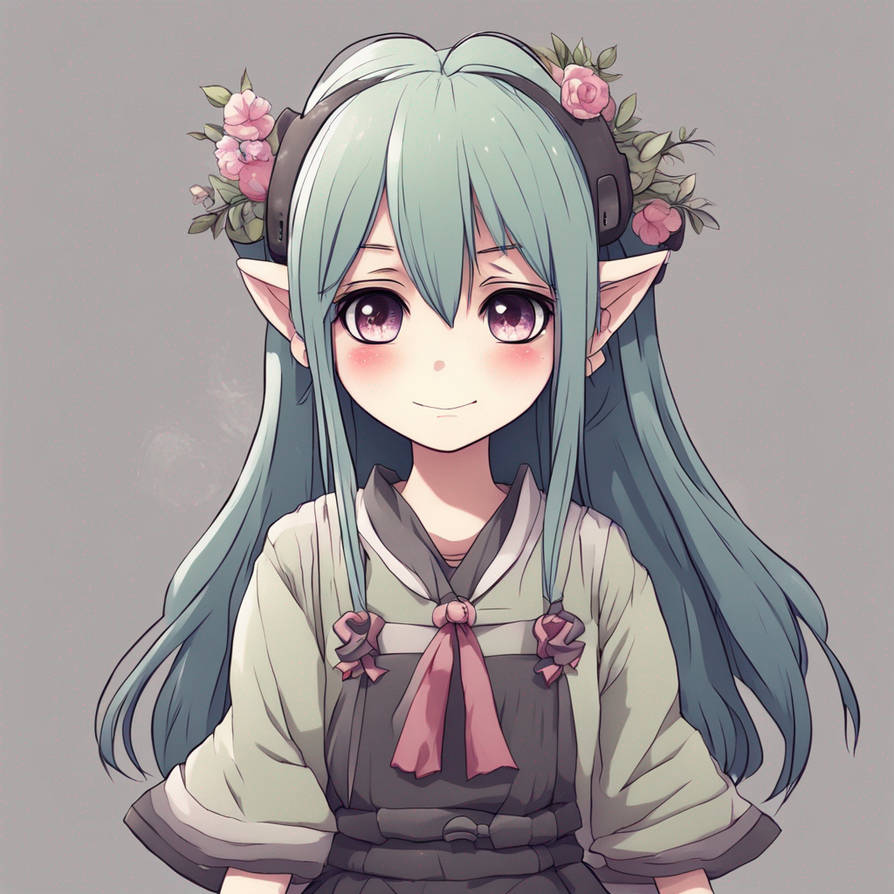 Anime Cute Troll Girl by tunedrop on DeviantArt