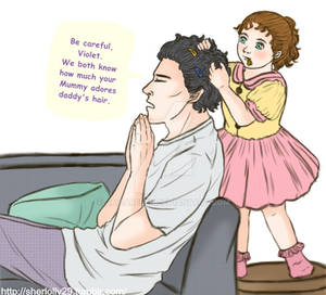 Let's Fix Daddy's hair sherlollypromtfill 08012015