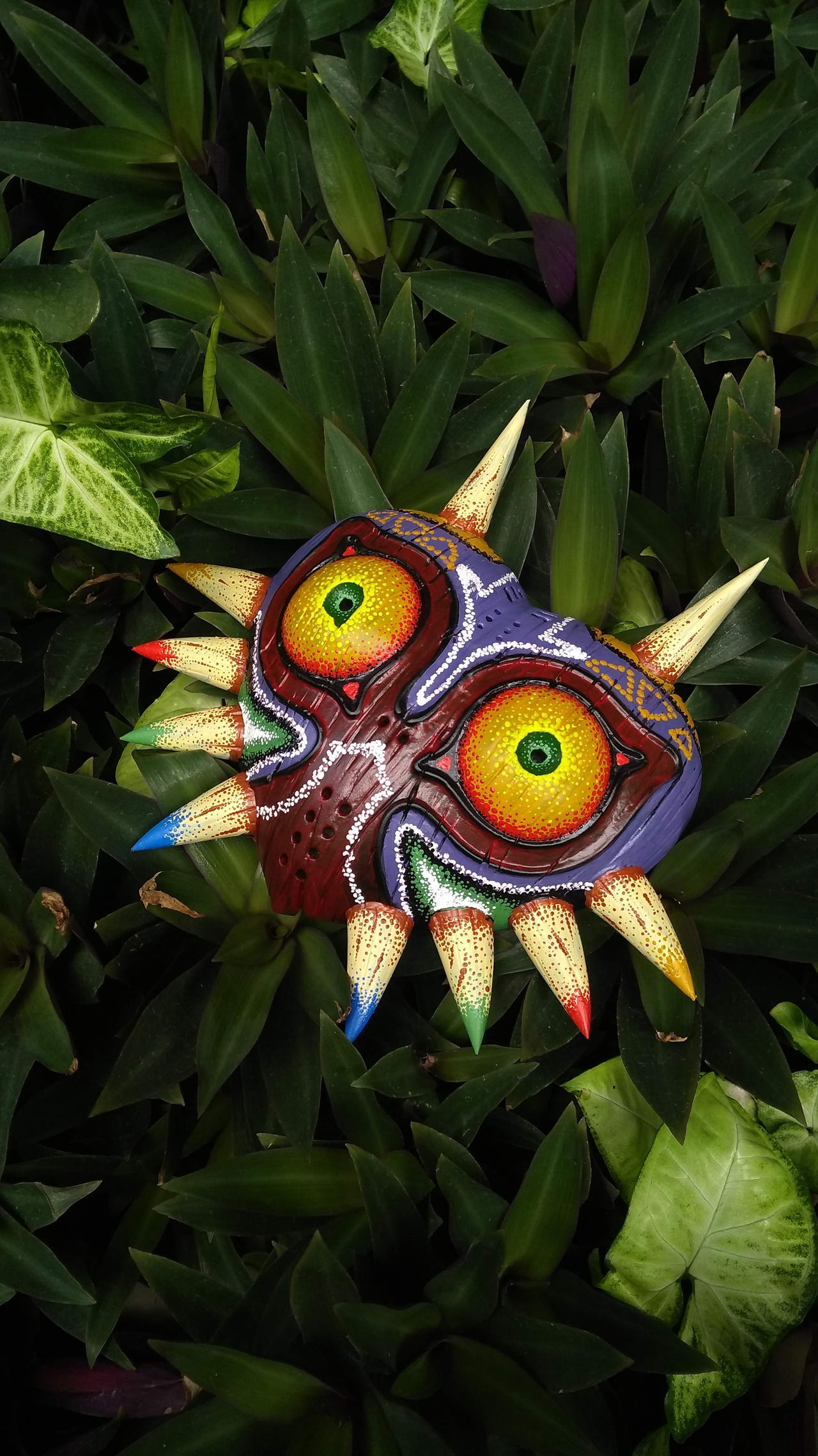 Majora's Mask by WorldMadeOfDots on DeviantArt