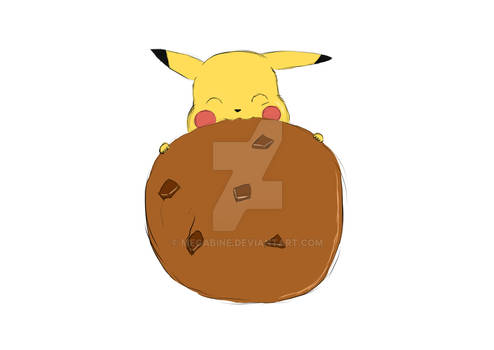 Pikachu cookie
