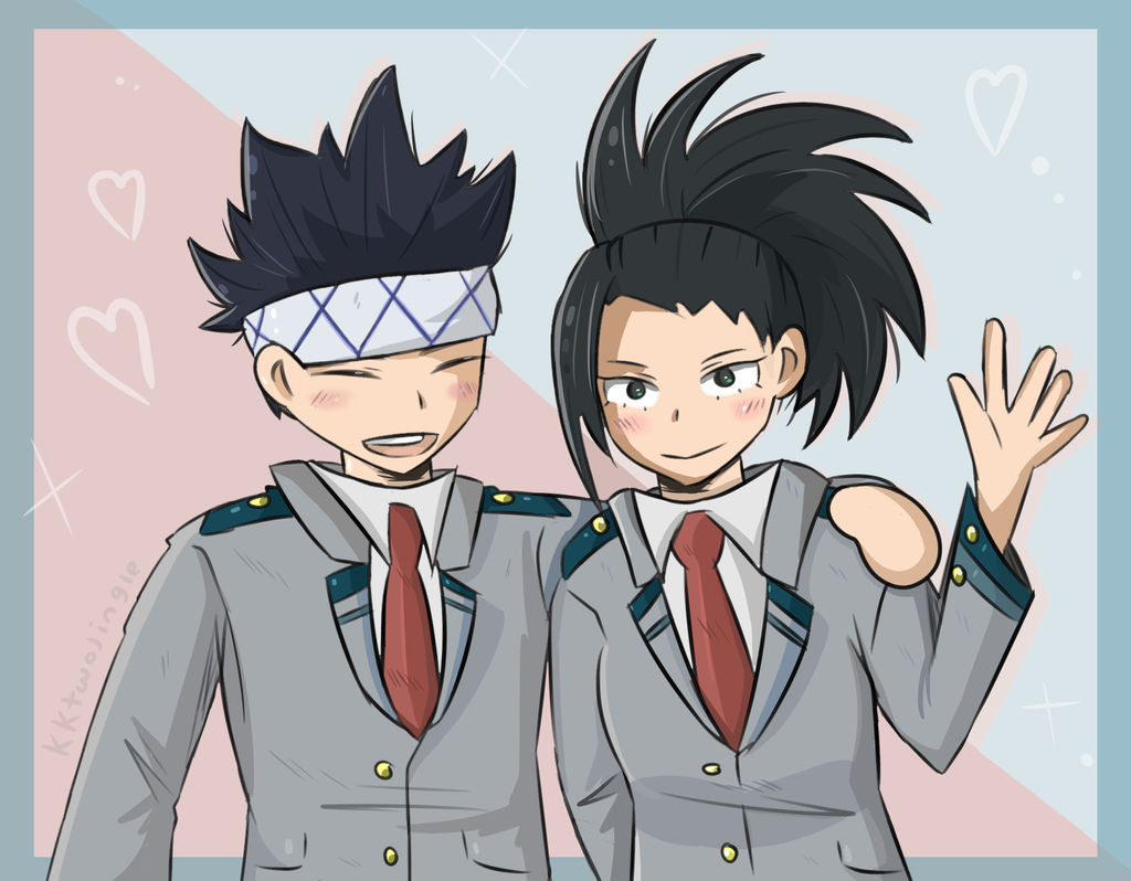 MHA Momo And Awase By Kktwojingle On DeviantArt mha-momo-and-awase-by-kktwojingle-on-deviantart