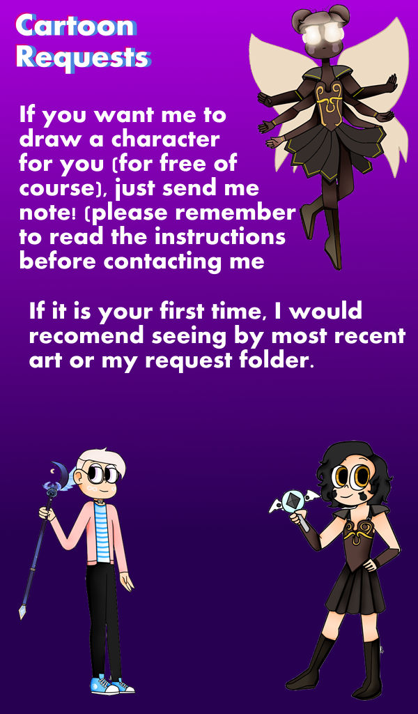 Cartoon Request 2.0 by 2onlyme2 on DeviantArt