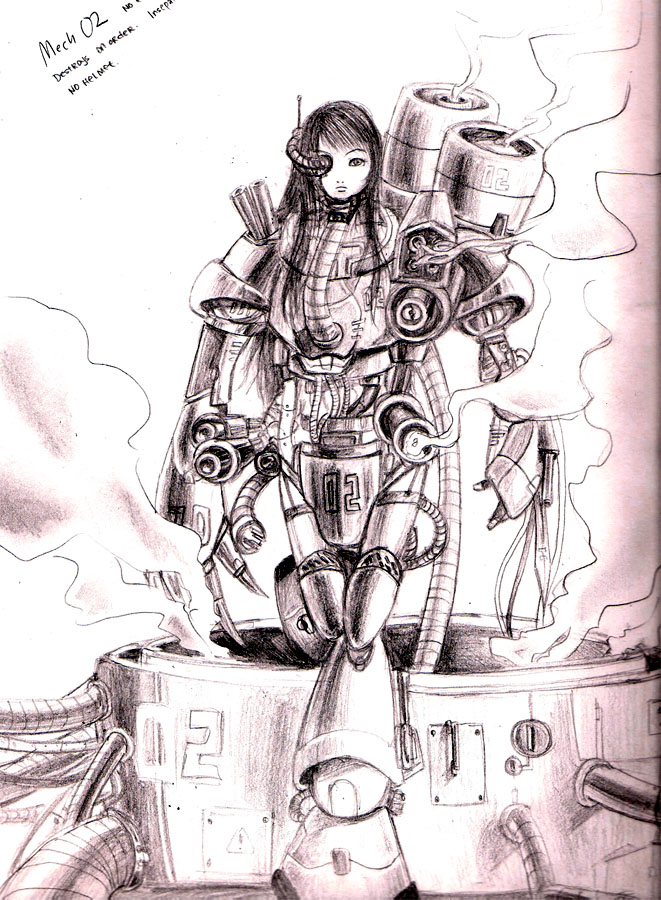 Mech Girl 02