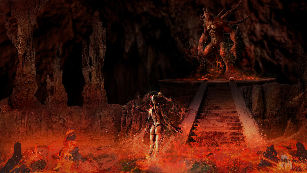 Demon summoning by KISMUKI on DeviantArt