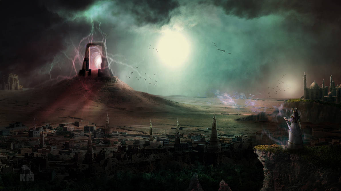 Foreign gate by KISMUKI on DeviantArt