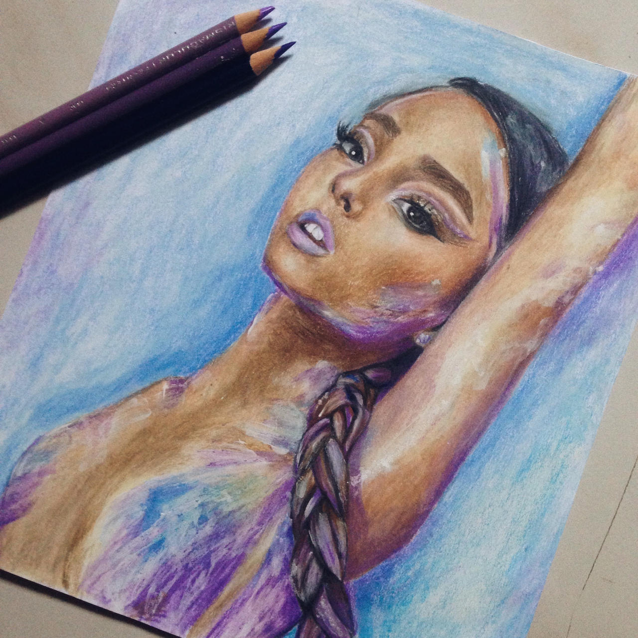 Ariana Grande God Is A Woman By Wellaarts On Deviantart