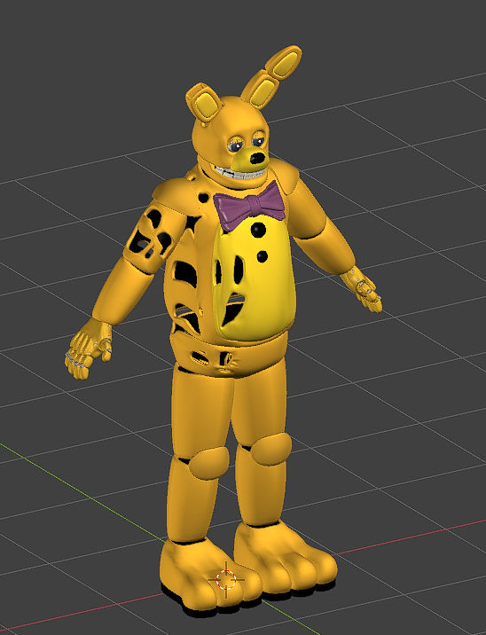 yellow rabbit WIP by ftfreddymy66 on DeviantArt